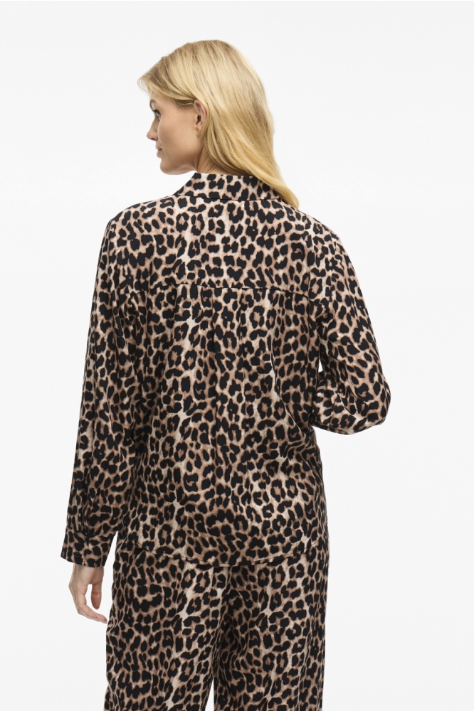 VILIOPANA LIO L/S LOOSE SHIRT 14105563 BRAZZILIAN SAND/LIO